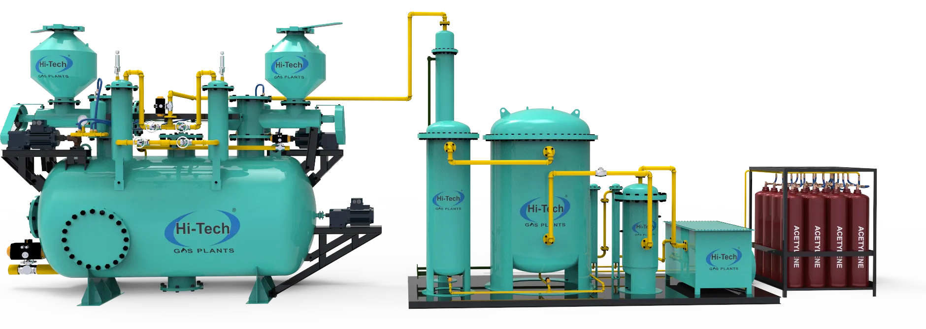 Acetylene-gas-cylinder-Filling-plant